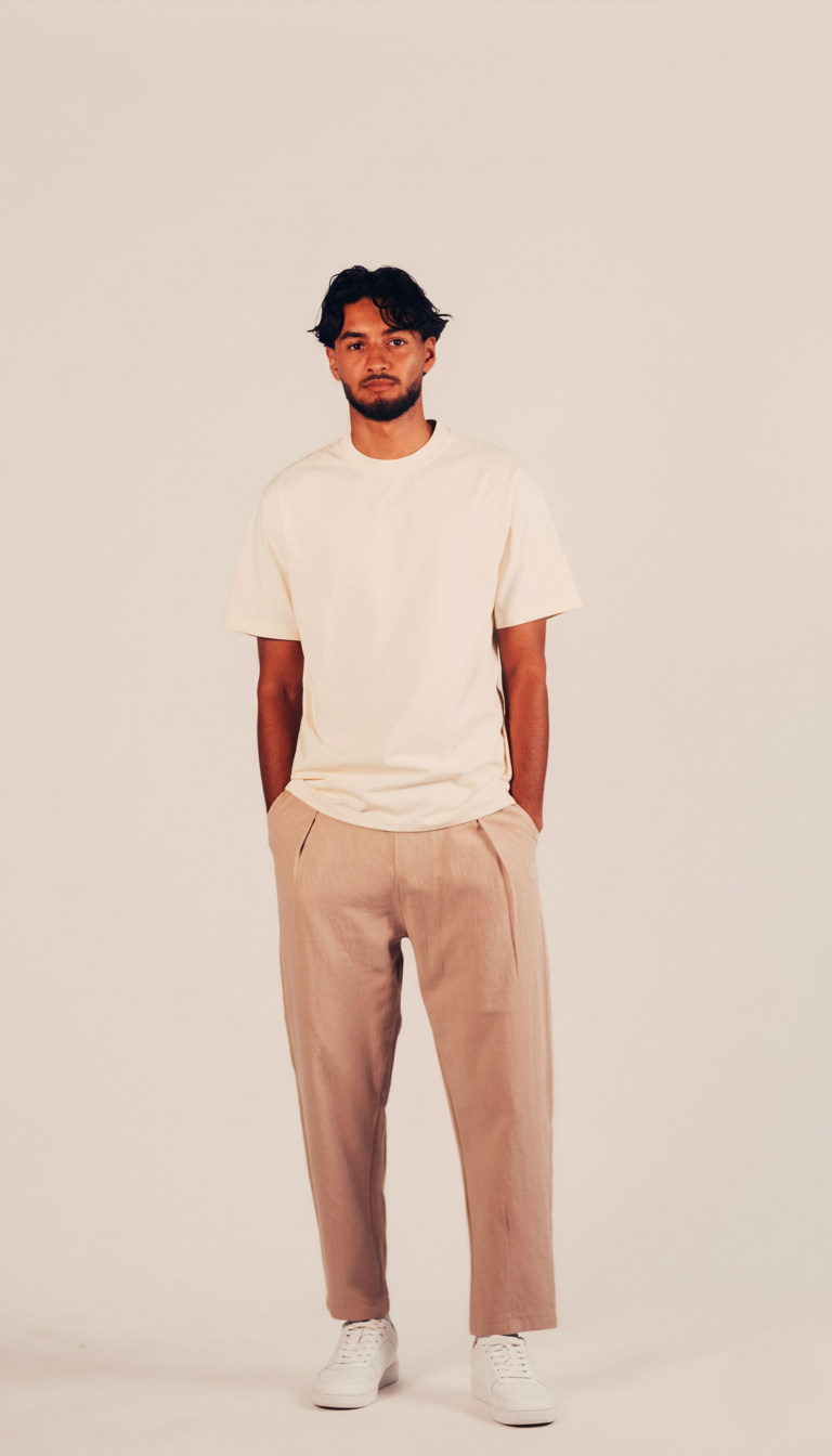 Heavyweight T-Shirt | Soft Structured Cotton Blend