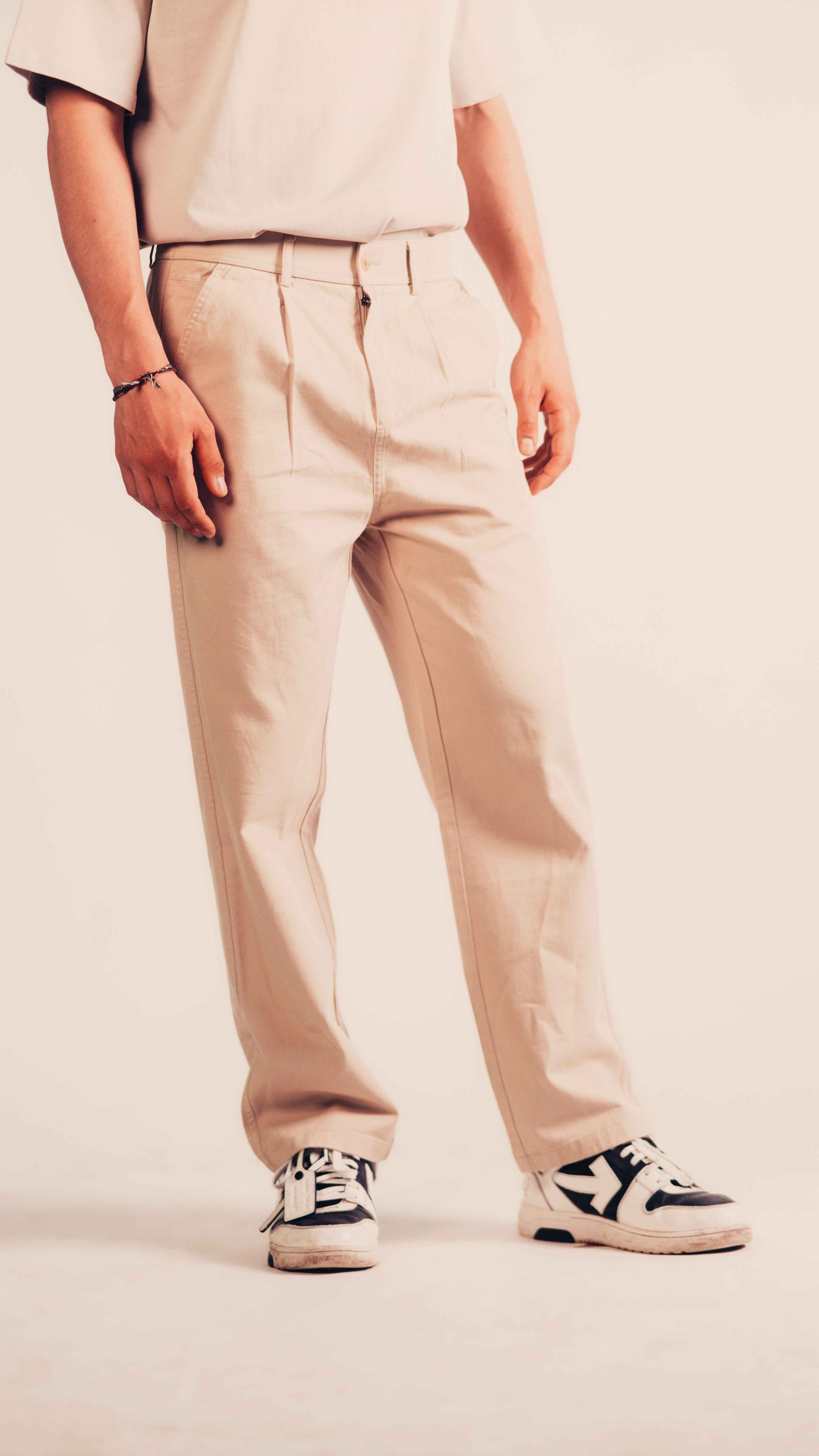 Oversized Pleated Pant