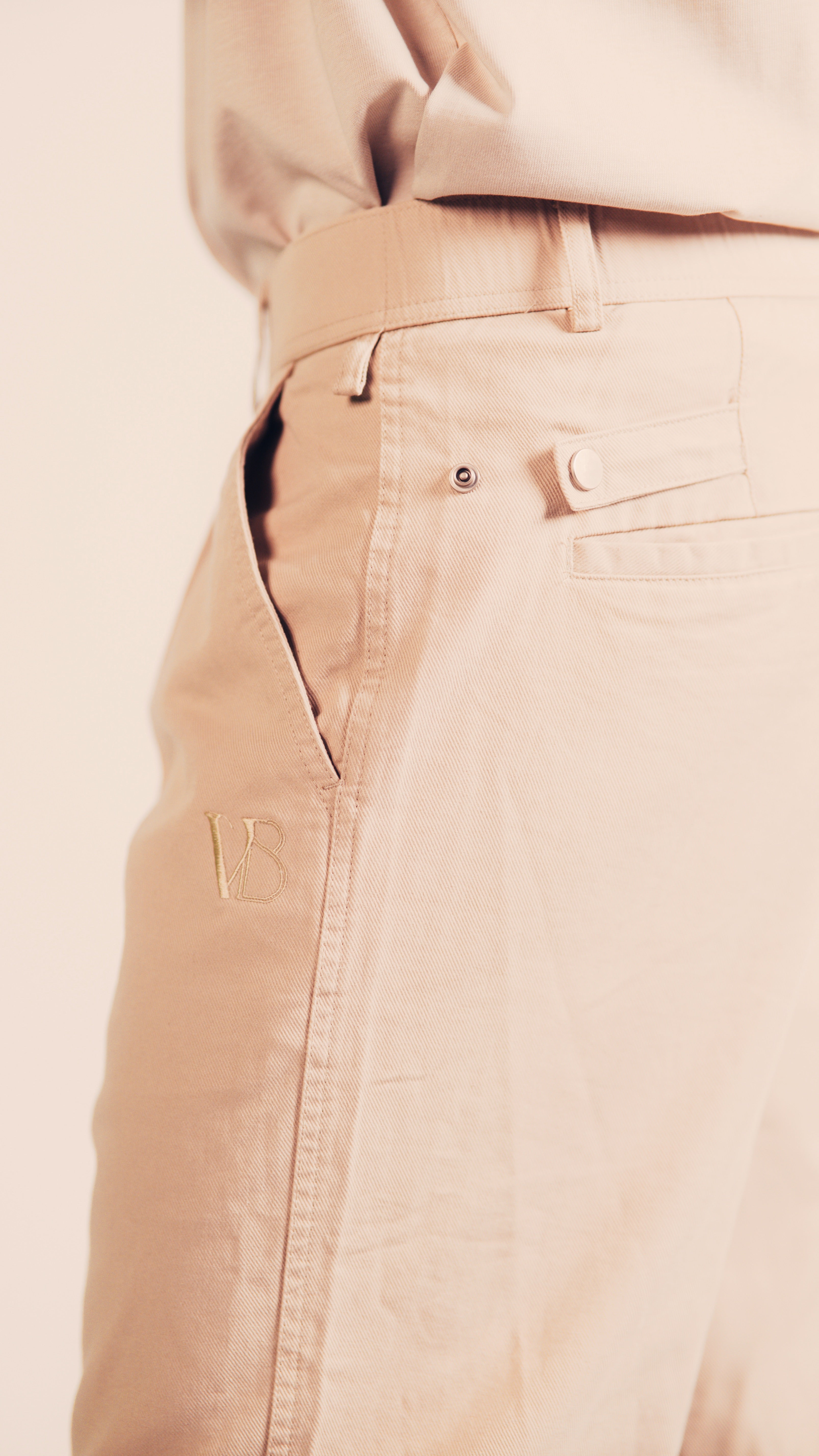 Oversized Pleated Pant
