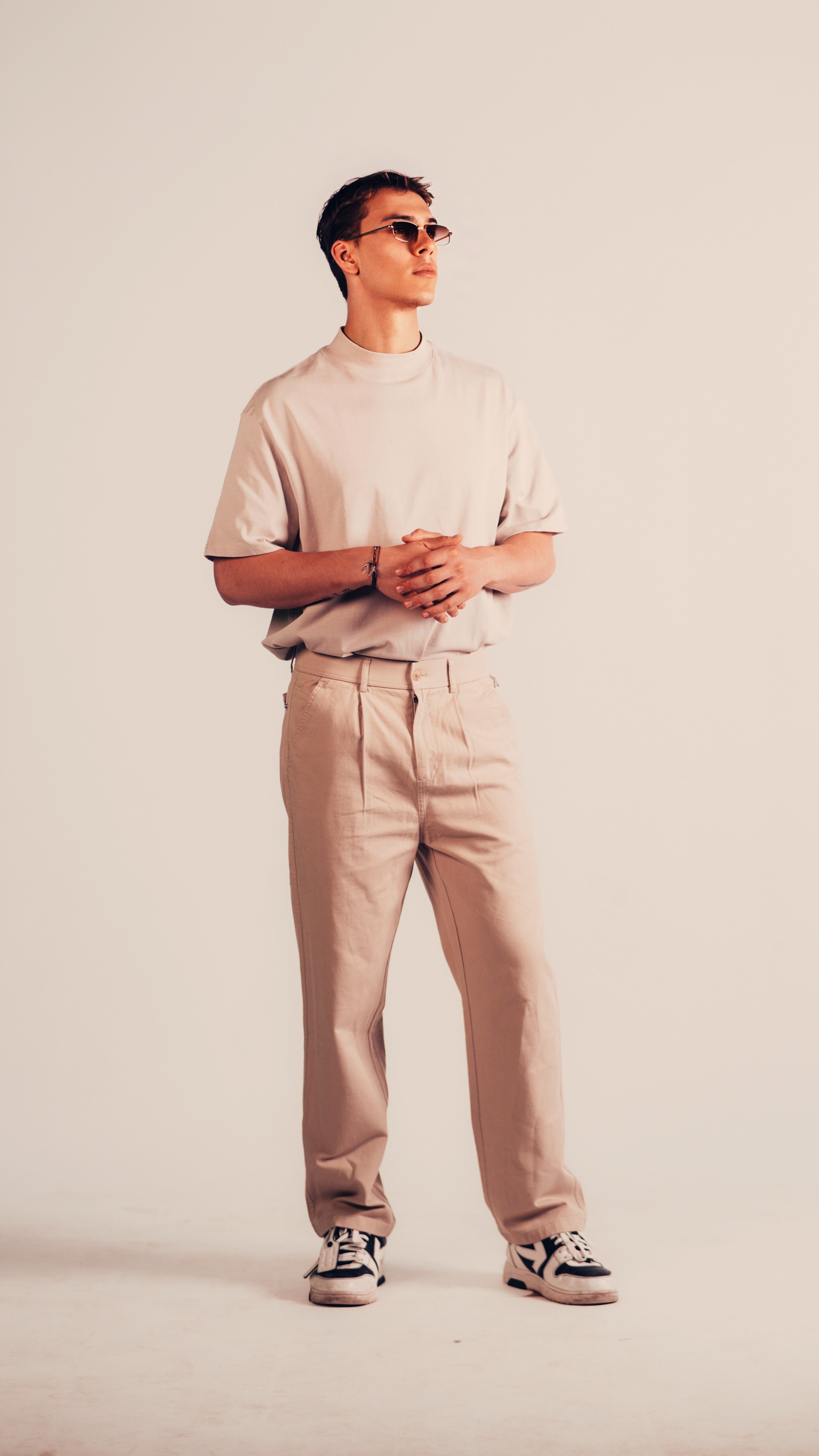Oversized Pleated Pant