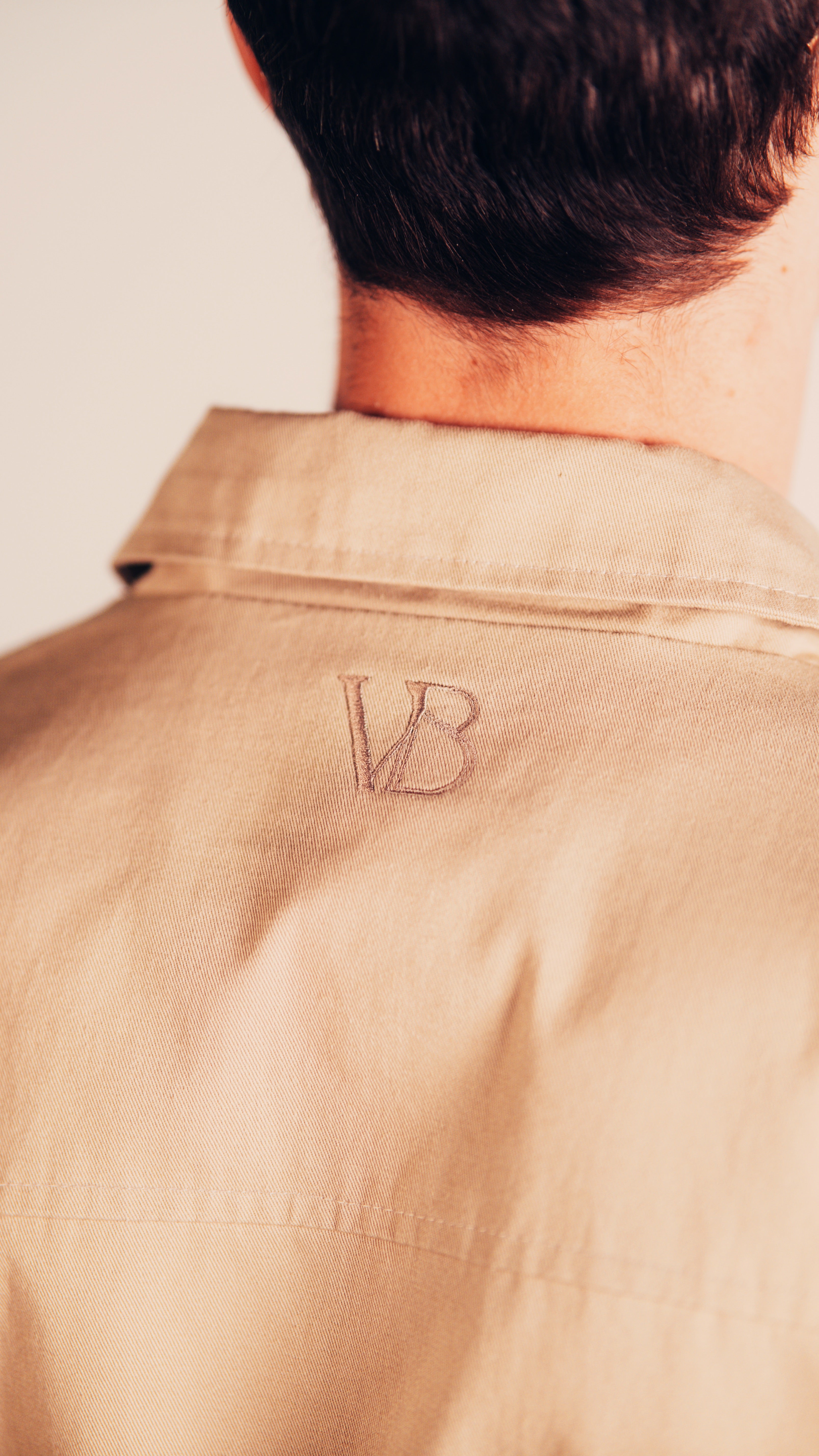 Structured Cotton Jacket | Camel